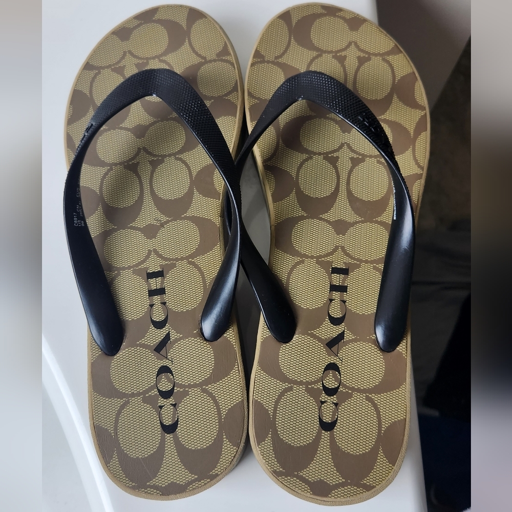 Coach Signature Lynn Women's Platform Sandal size 9 NWOT C8917